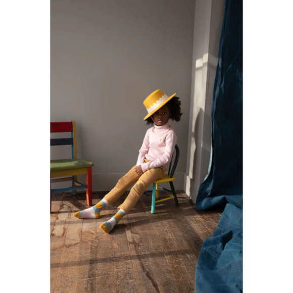 Tia Cibani Kids Slim Fit Ribbed Pull On Cozy Leggings Size Girls 12M - Picture 3 of 5